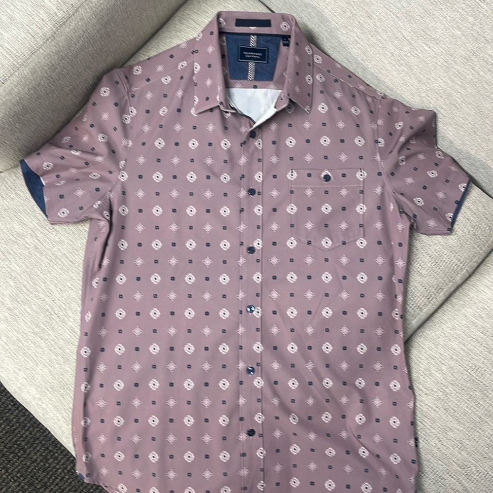 NWOT Men’s 7 Diamonds Casual Dress Shirt Size S